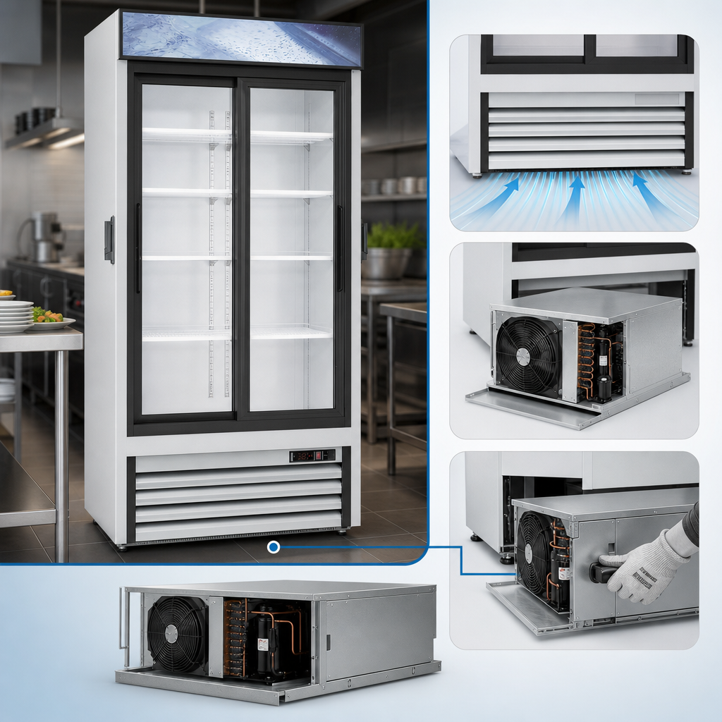 Self-Contained Bottom-Mount Refrigeration