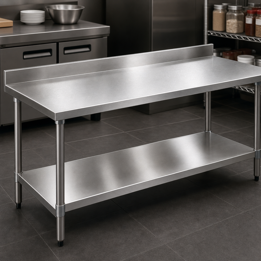 16-Gauge Stainless Steel Top