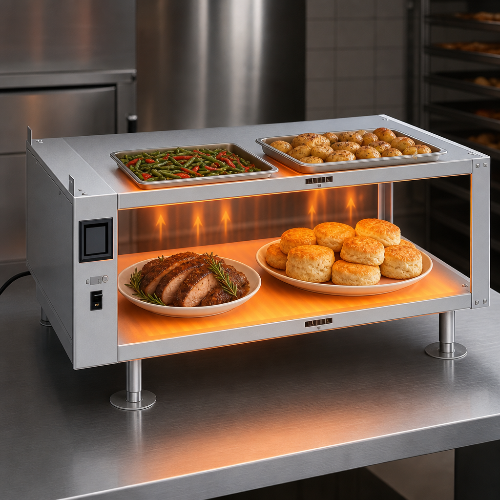 Radiant Heated Shelves