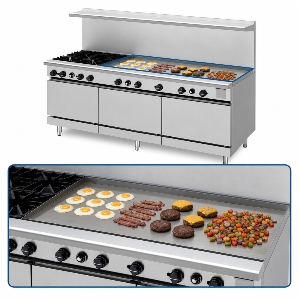 48-Inch Right-Side Griddle