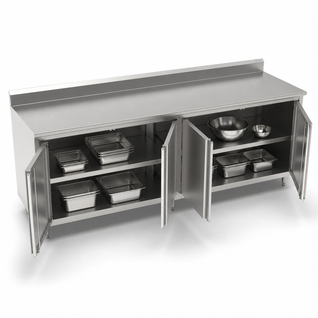 Cabinet Base with Hinged Doors