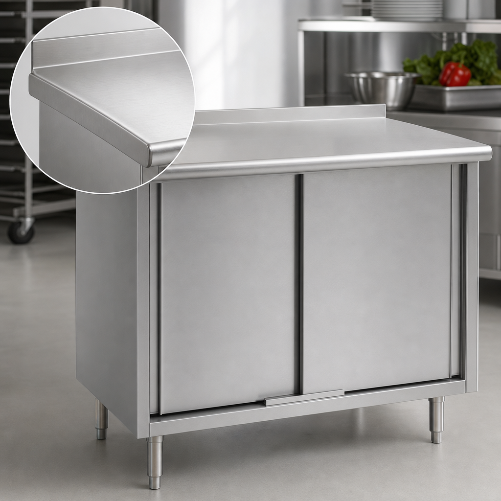14-Gauge 304 Stainless Steel Top