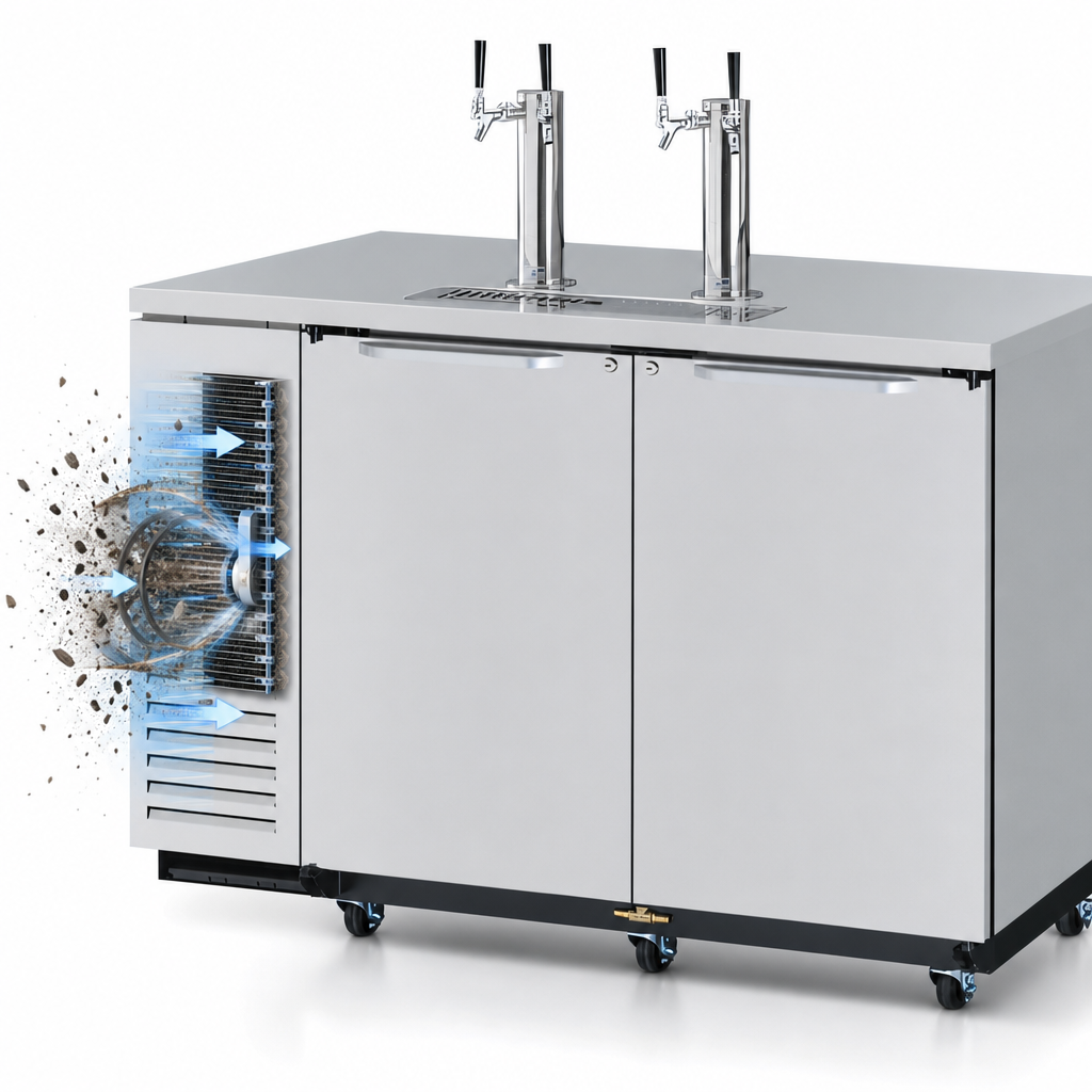 Self-Cleaning Condenser