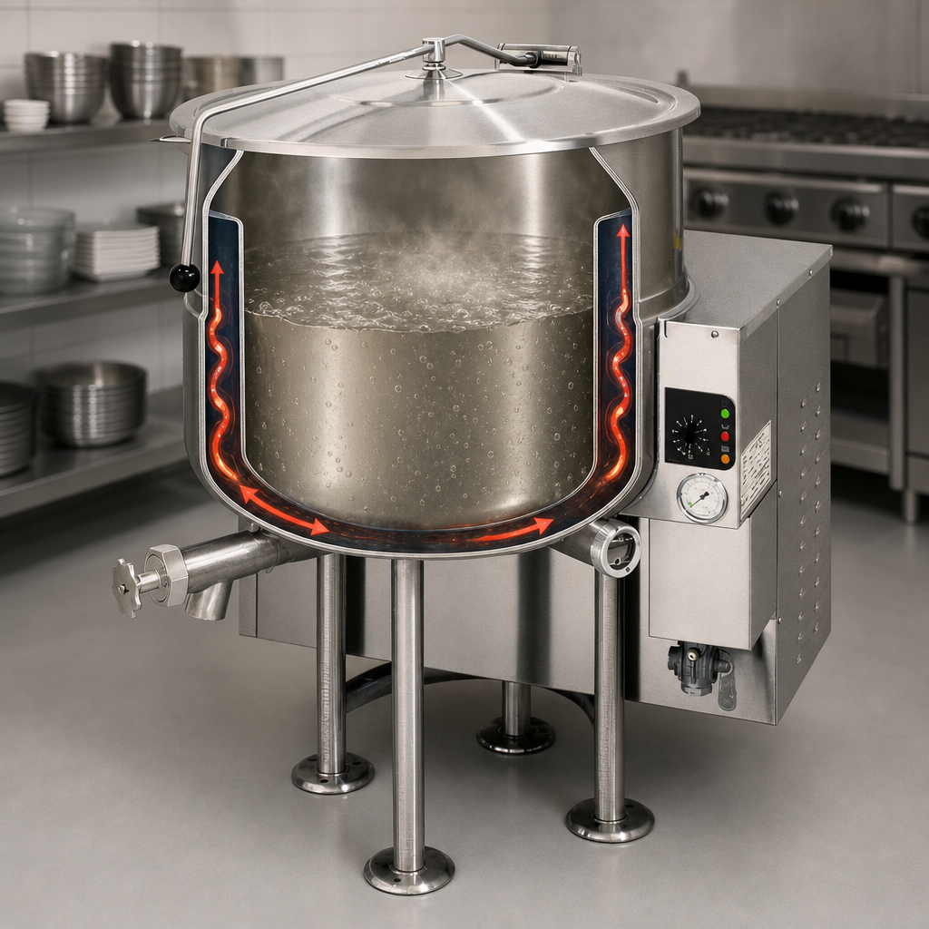 2/3 Steam-Jacketed Design