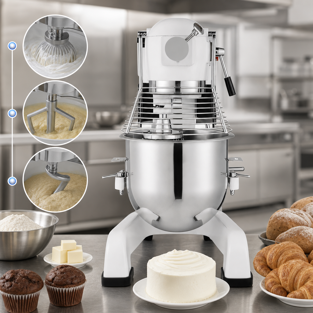 3-Speed Gear-Driven Operation