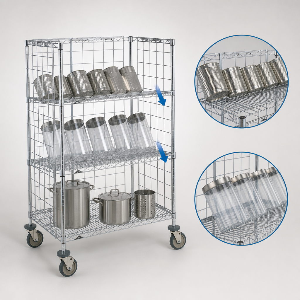Slanted Shelf Design