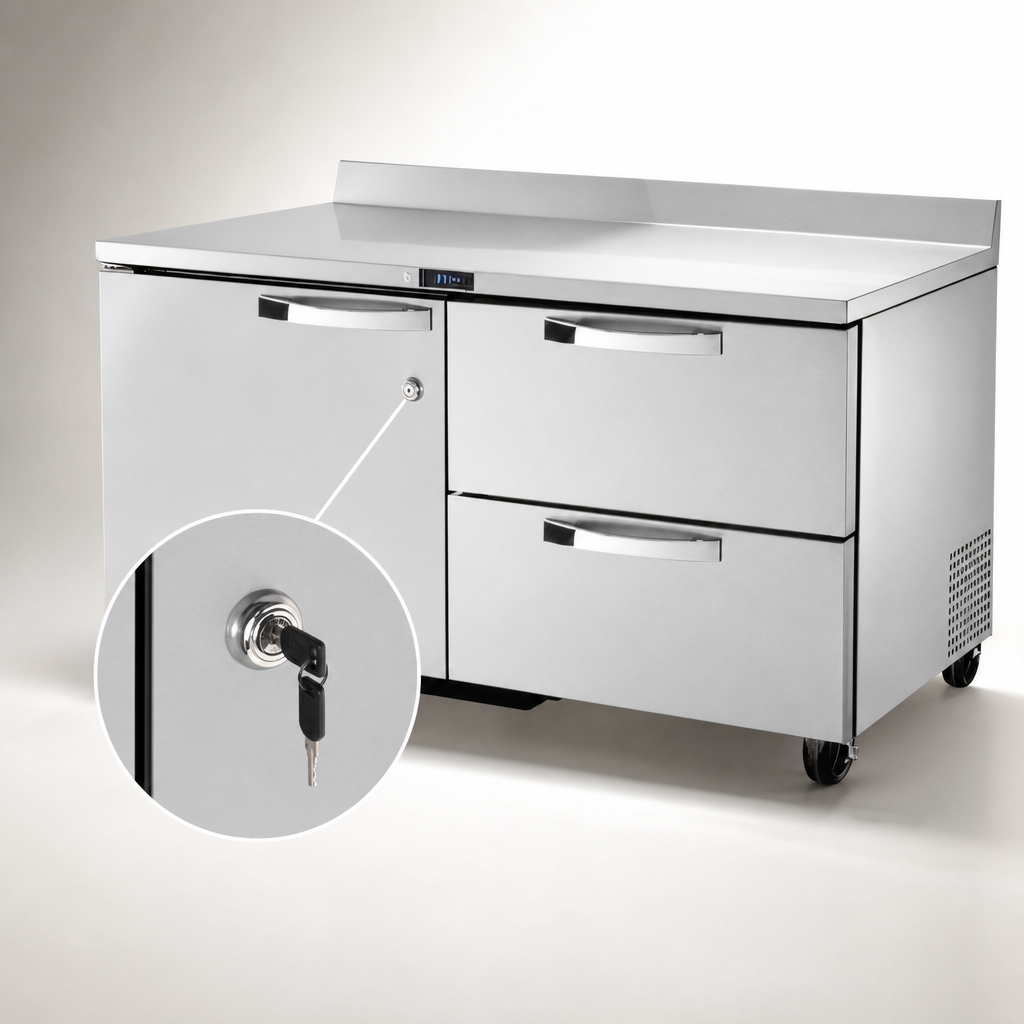 Locking Heavy-Duty Door