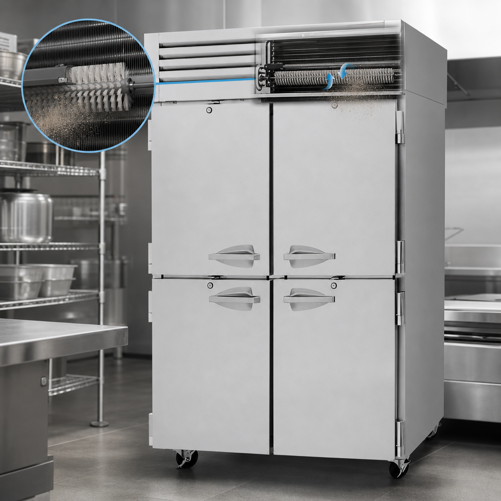 Self-Cleaning Condenser