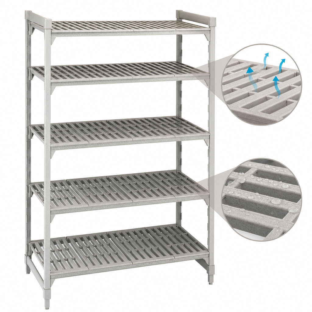 Vented Shelf Plates