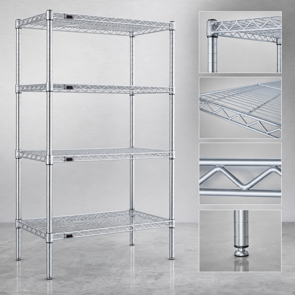 Patented QuadTruss® Shelves