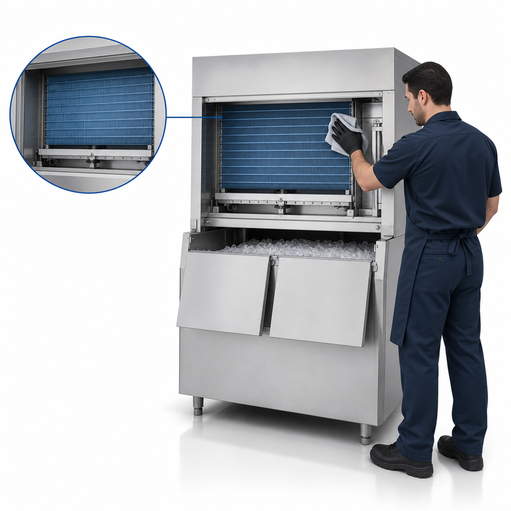 Front-Facing Evaporator