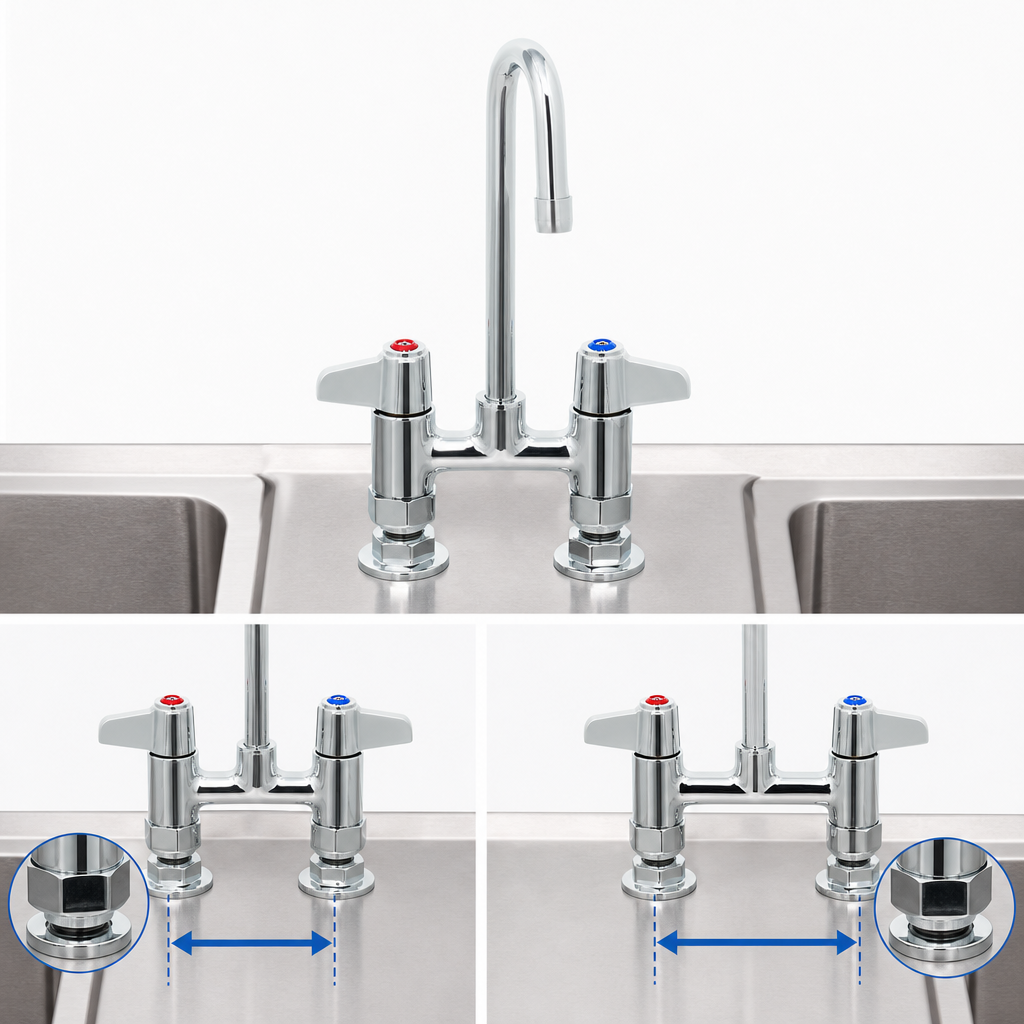Adjustable Deck Mount Centers