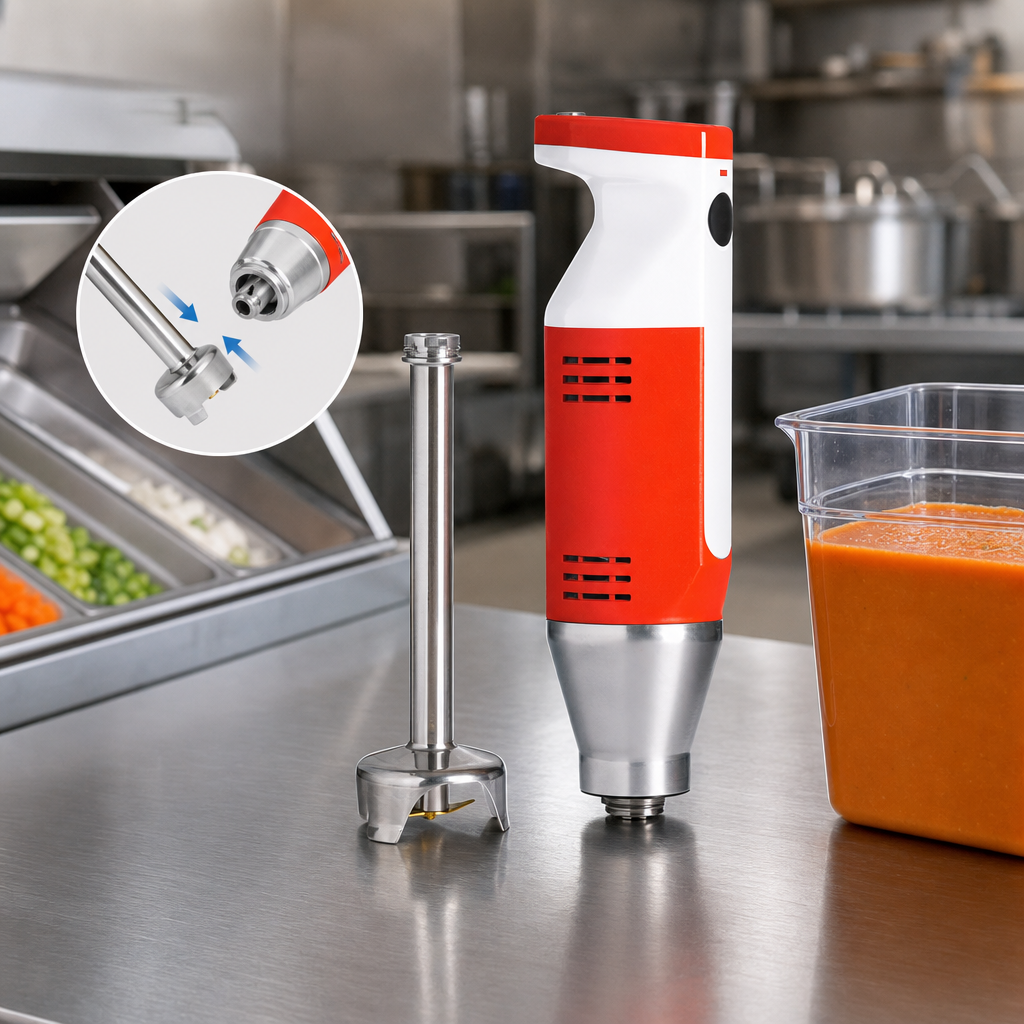 6.5-Inch Detachable Stainless Steel Shaft