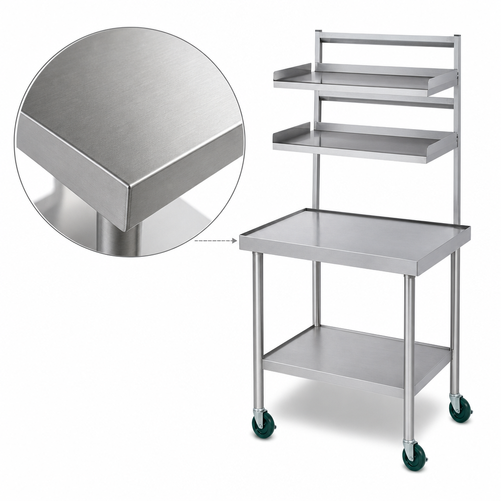 14-Gauge Stainless Steel Top