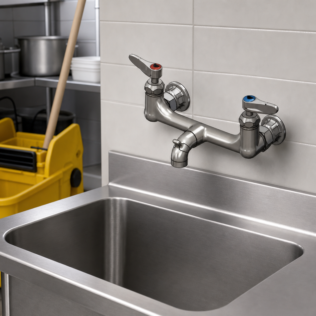 Wall-Mount Utility Faucet