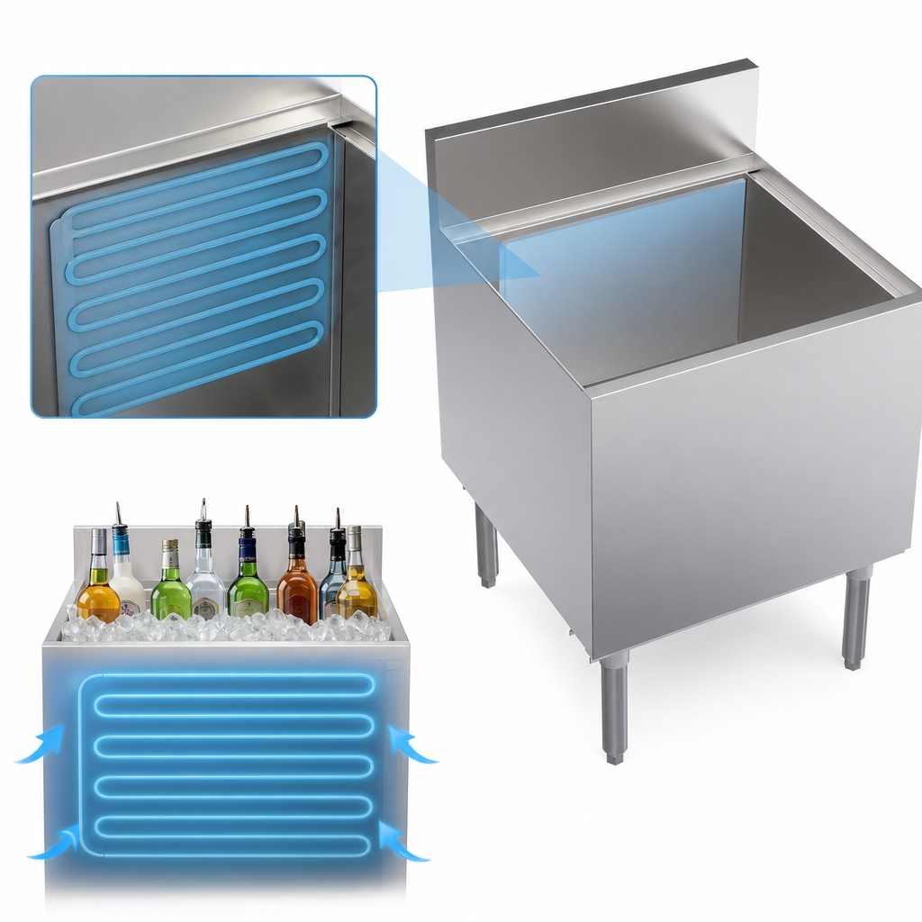 Built-In 10-Circuit Cold Plate
