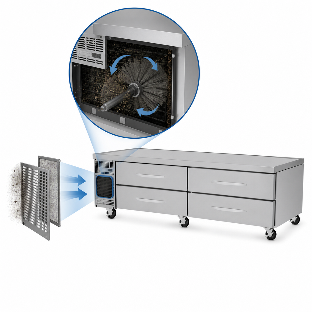 Self-Cleaning Condenser