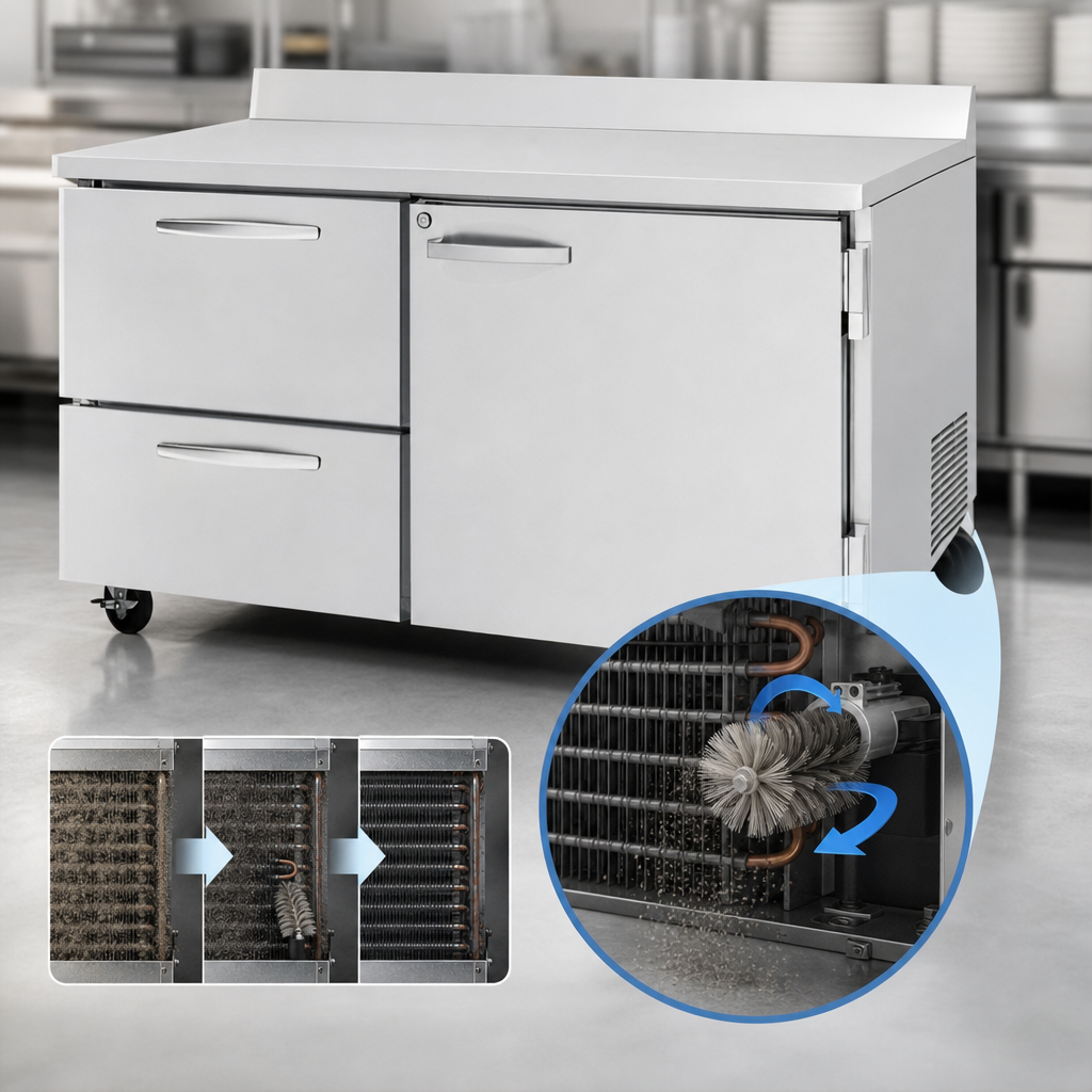 Self-Cleaning Condenser