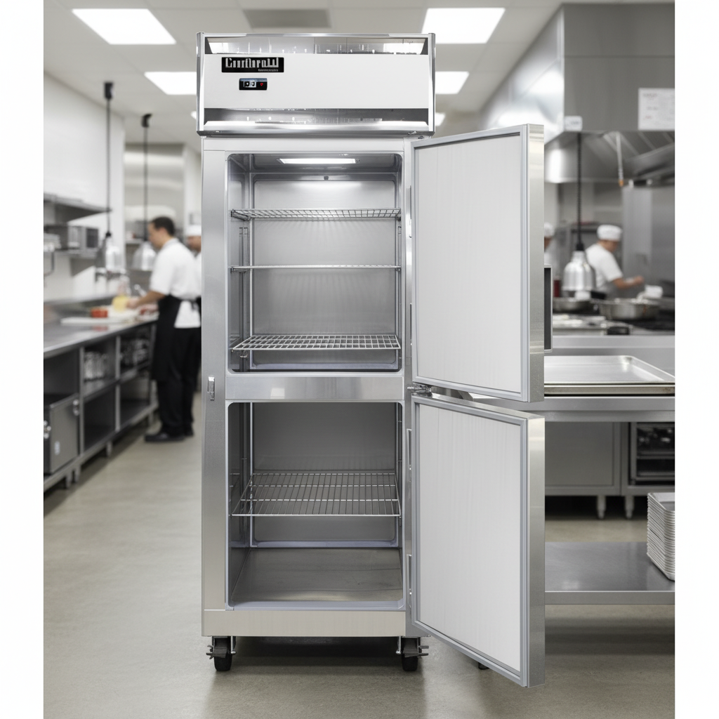 Maximize your storage with this extra-wide, one-section pass-thru freezer, designed for exceptional commercial capacity.
