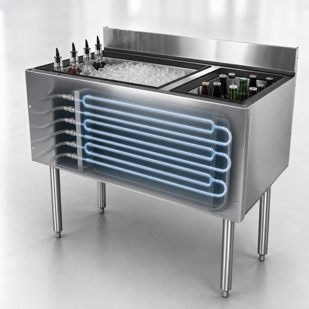 Built-In 10-Circuit Cold Plate