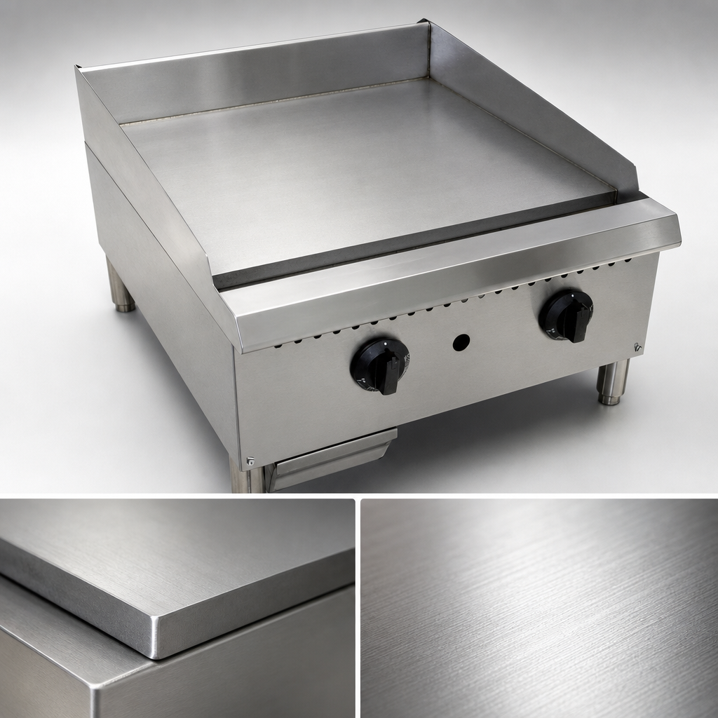 1-Inch Thick Steel Griddle Plate