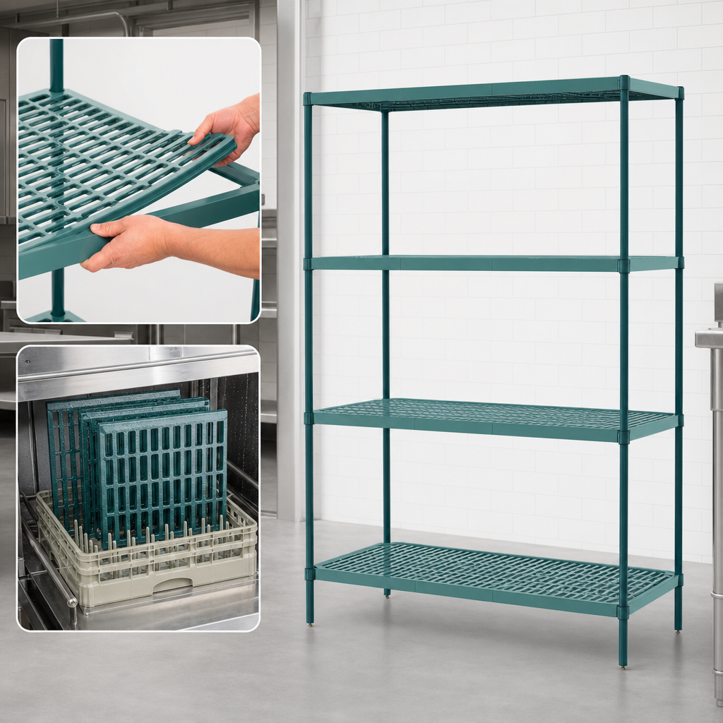 Removable Polymer Shelf Mats