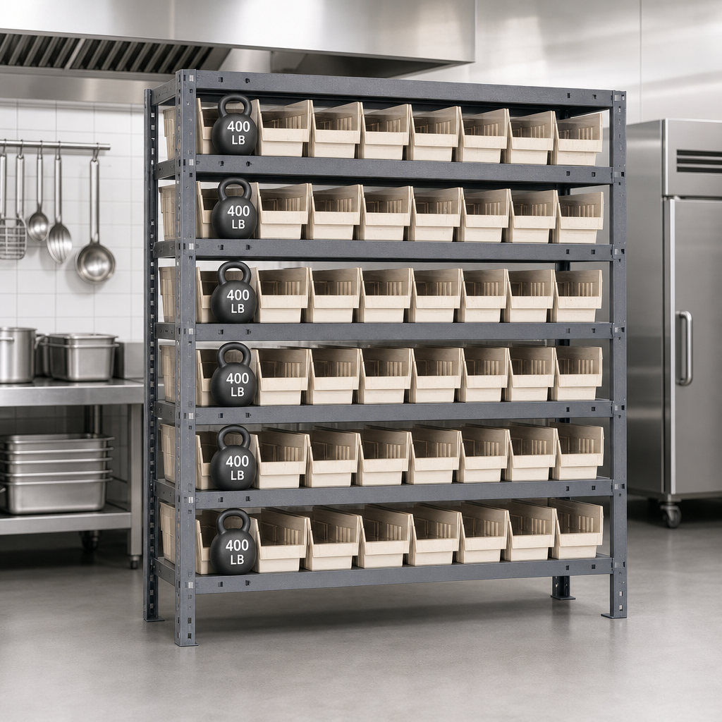 400 lb. Shelf Capacity