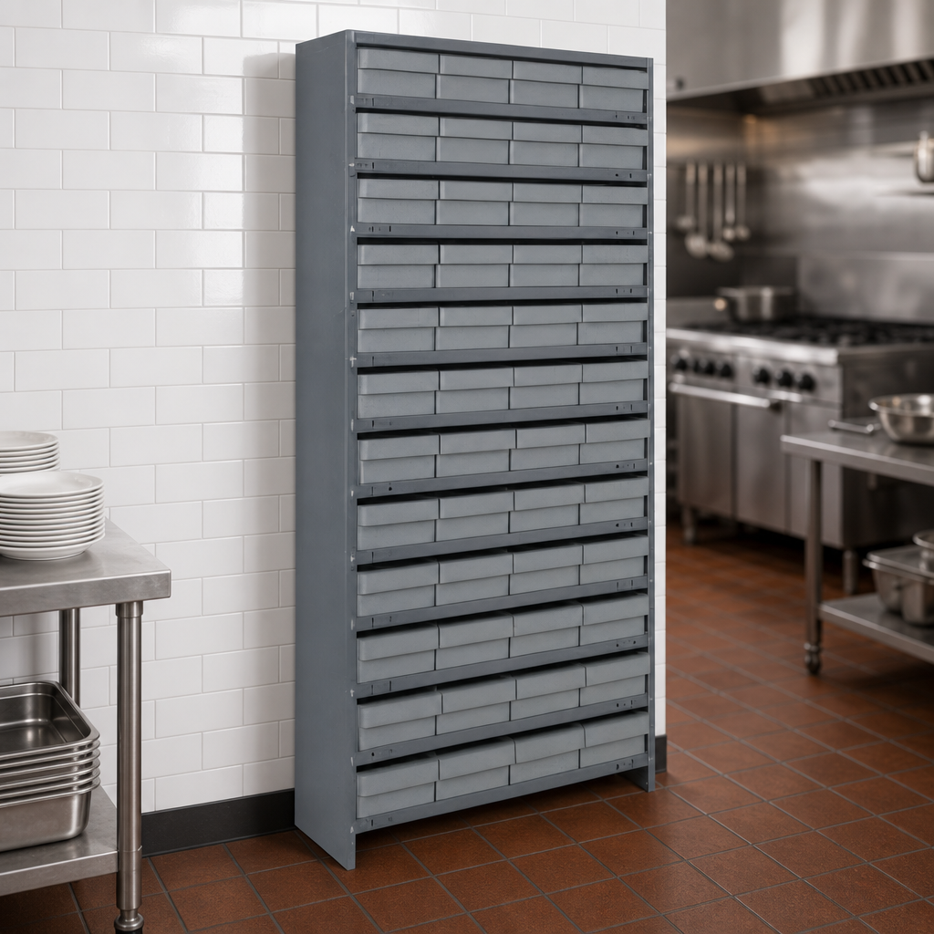 Closed Shelving Design