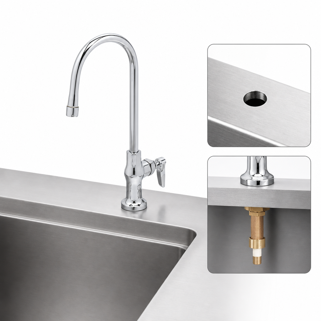 Single Hole Deck Mount