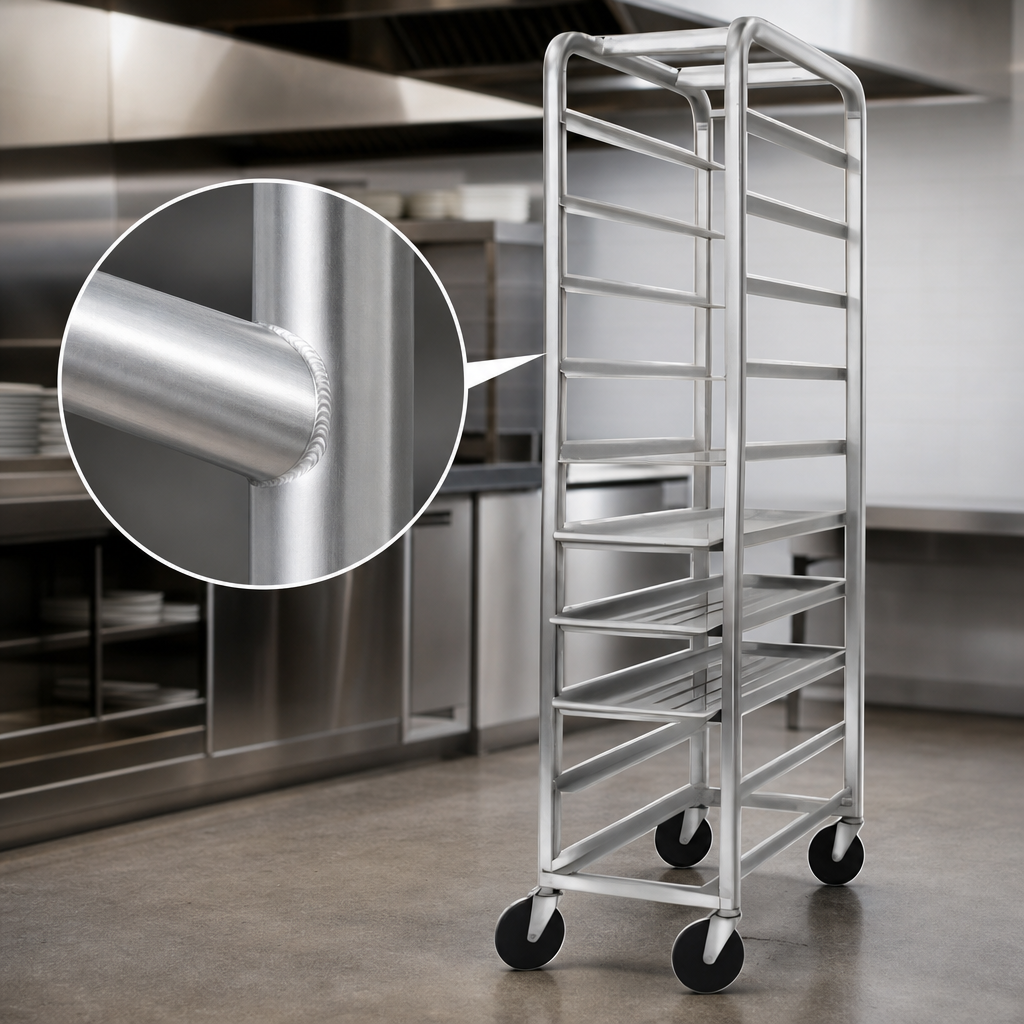All-Welded Stainless Steel Construction