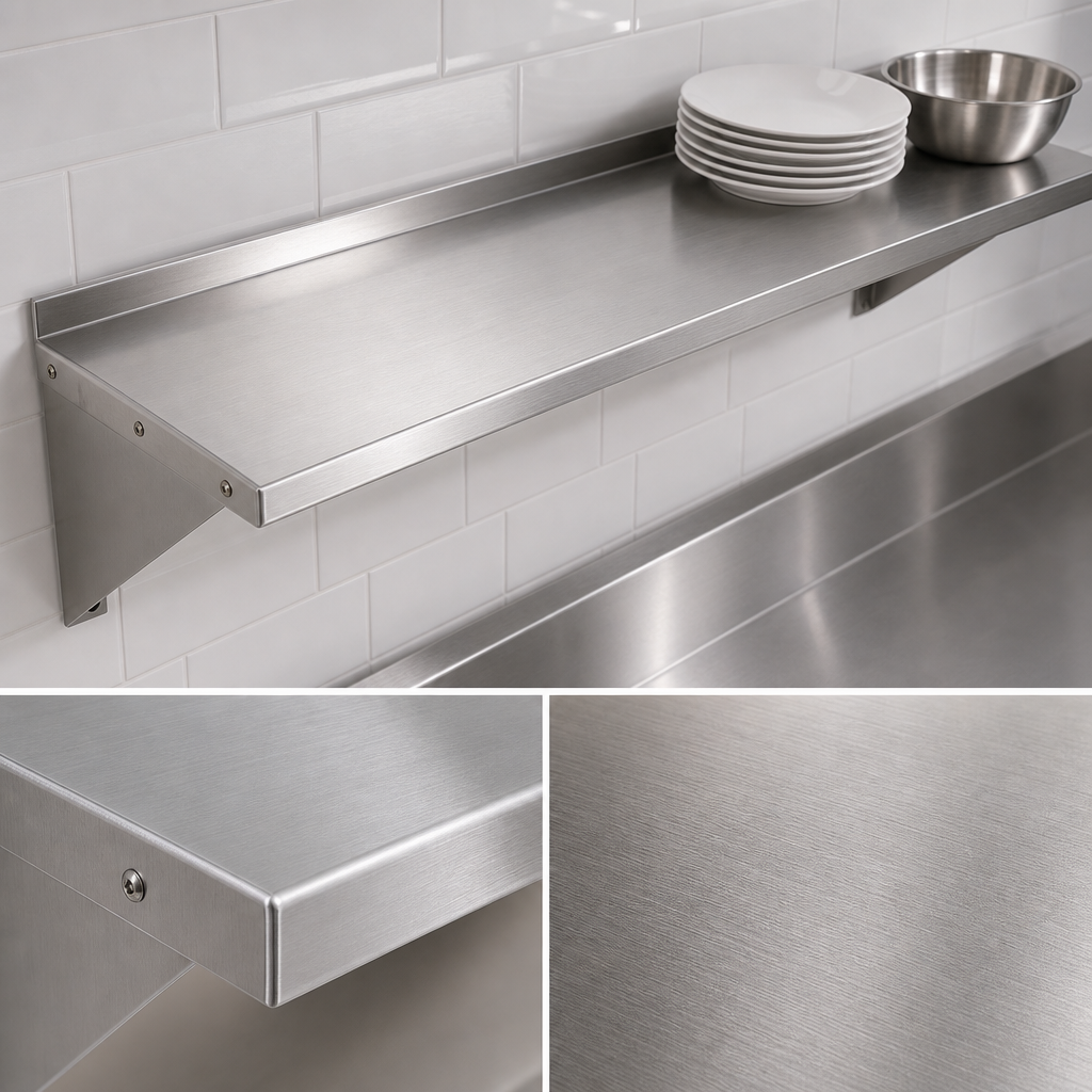 18-Gauge Stainless Steel Construction