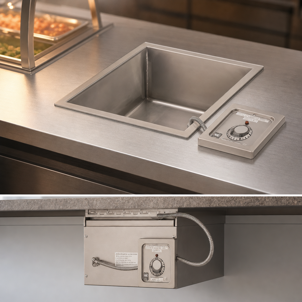Top-Mount Drop-In Design