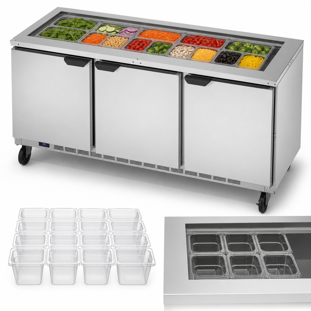 Included 1/3-Size Pans