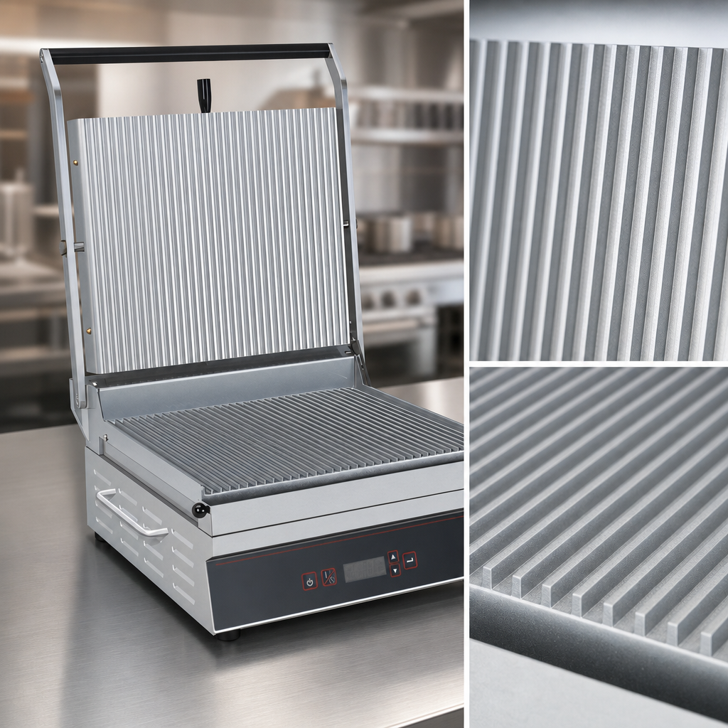 Grooved Top And Bottom Plates