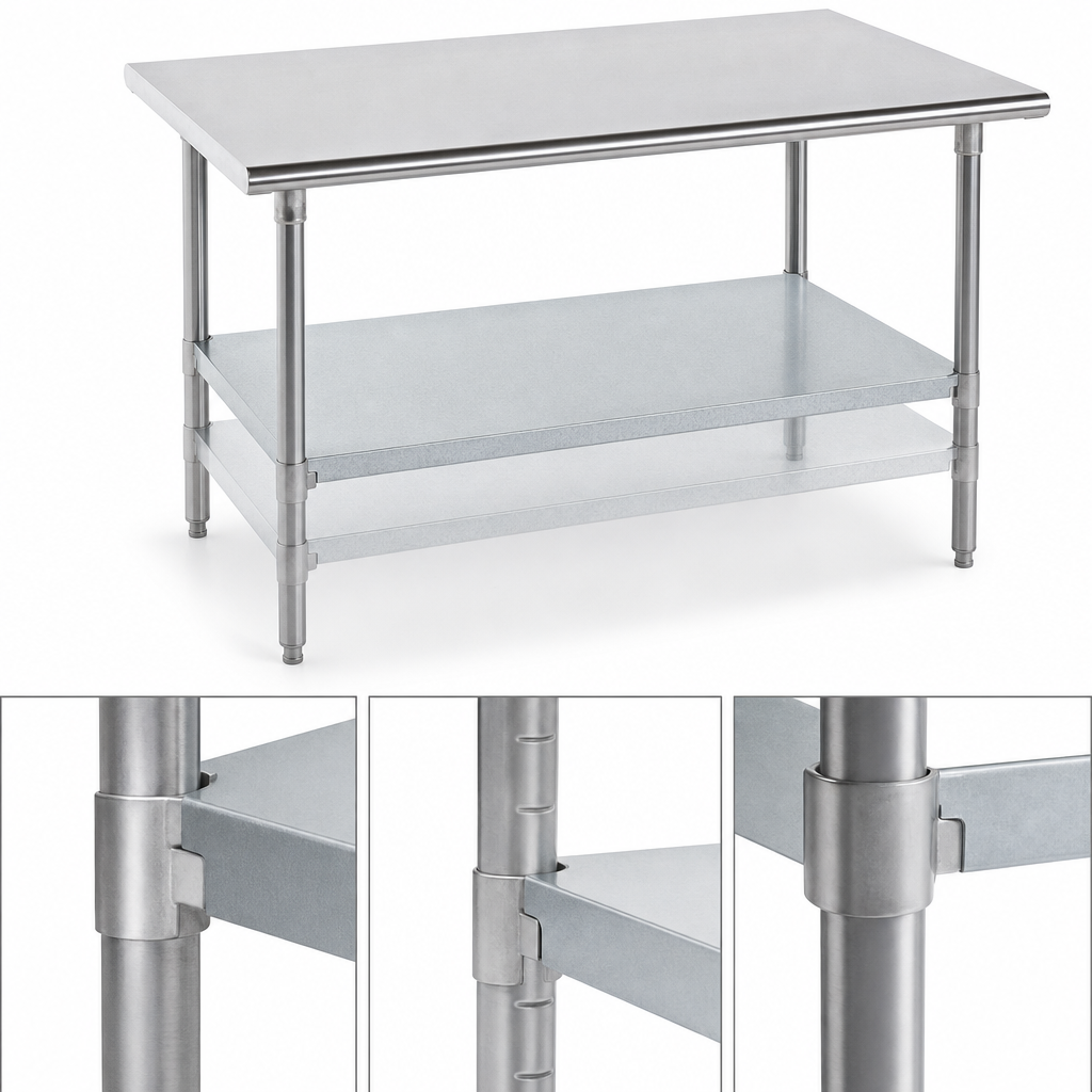 Adjustable Galvanized Undershelf