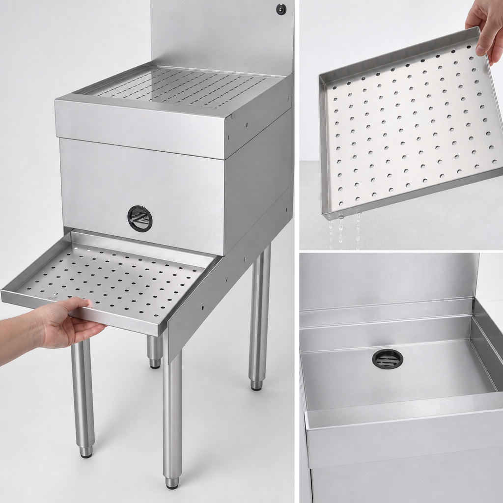 Removable Perforated Drain Pan