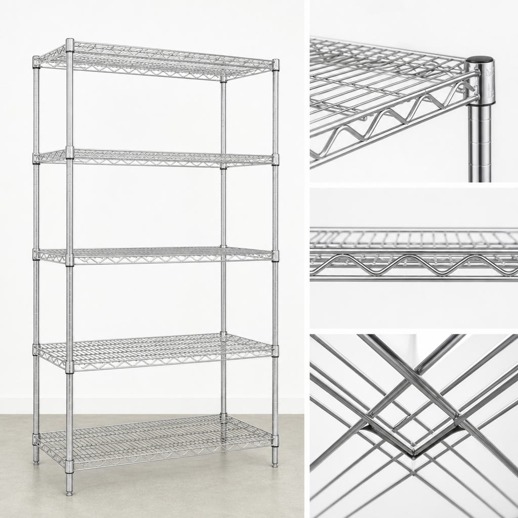 Patented QuadTruss Shelf Design