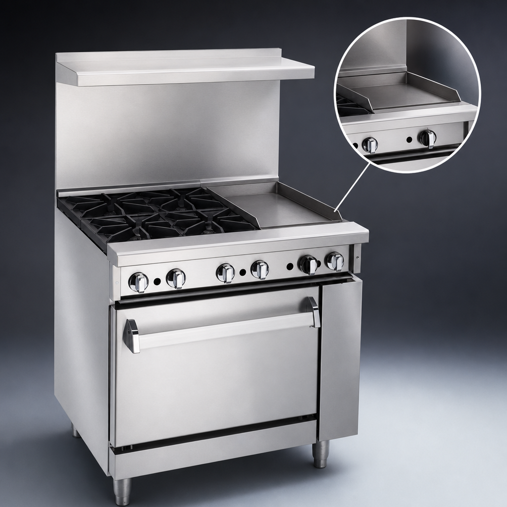 12-Inch Thermostatic Griddle