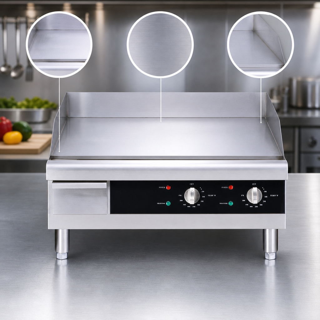 Smooth Steel Griddle Plate
