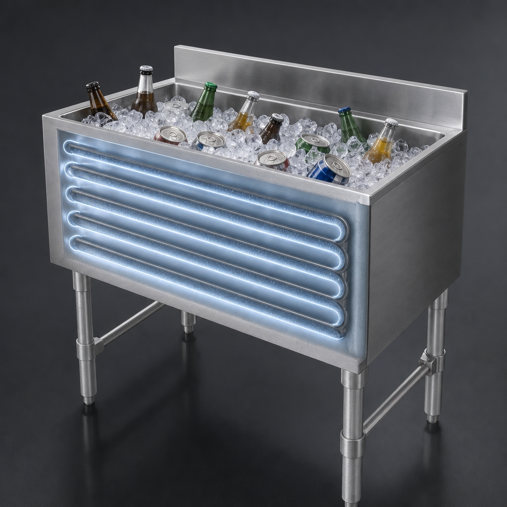 8-Circuit Aluminum Cold Plate
