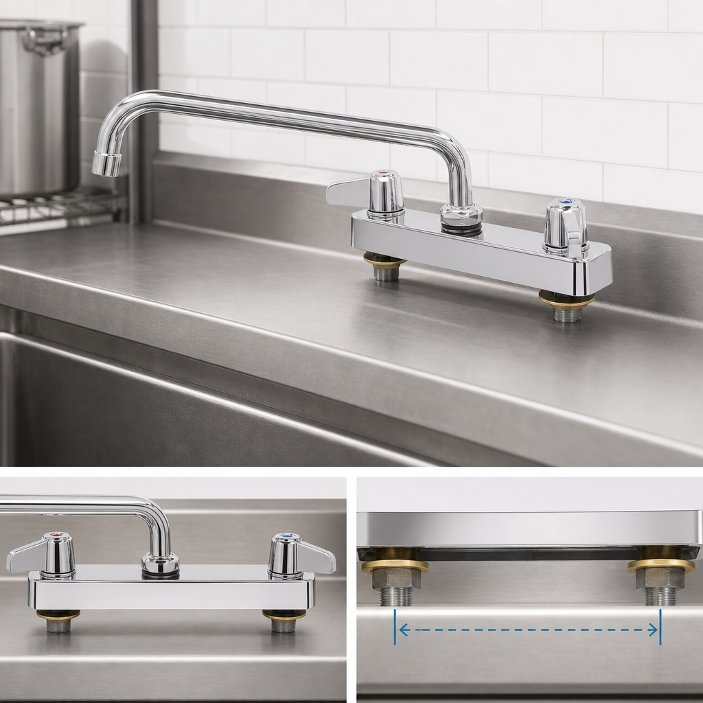 8-Inch Deck Mount Configuration