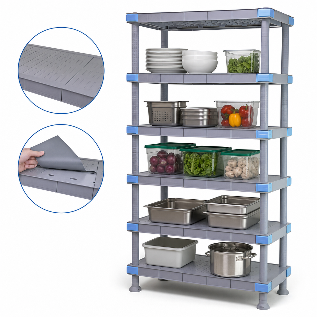 Five Solid Shelves