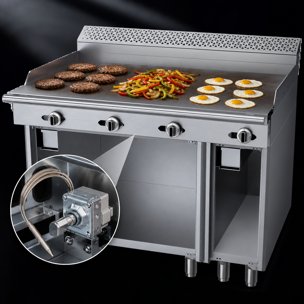 Thermostatic 48-Inch Griddle Top