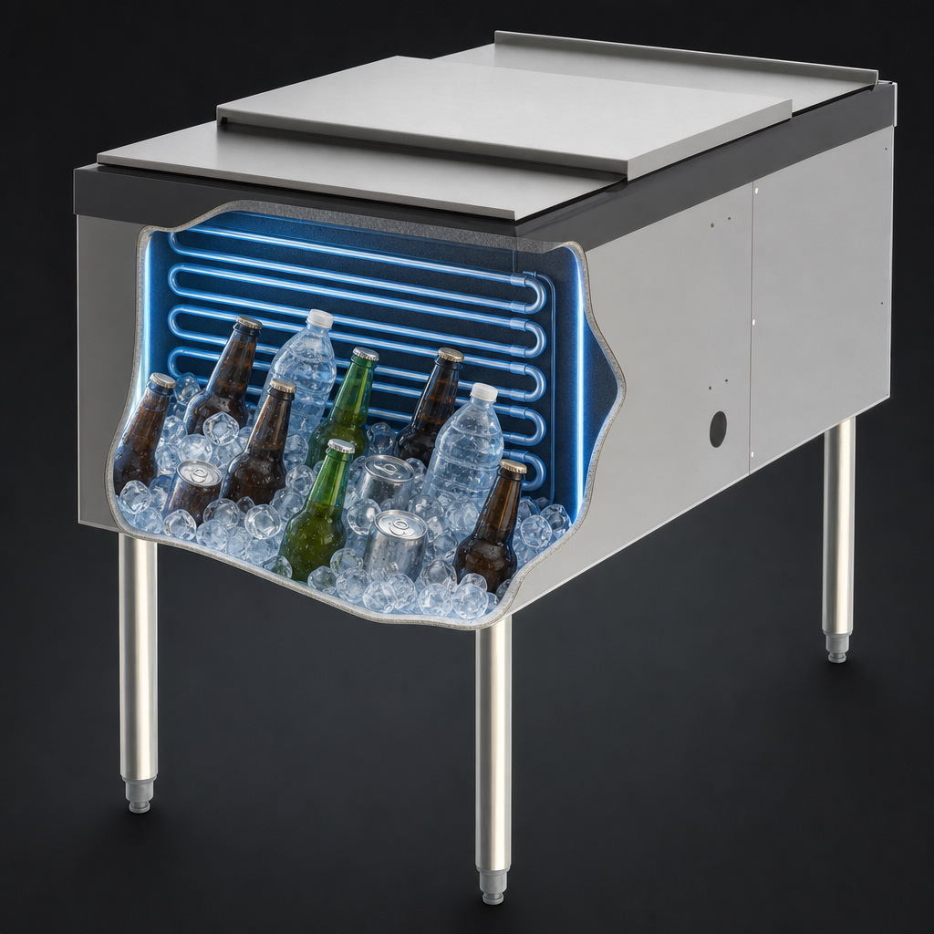 Concealed 10-Circuit Cold Plate