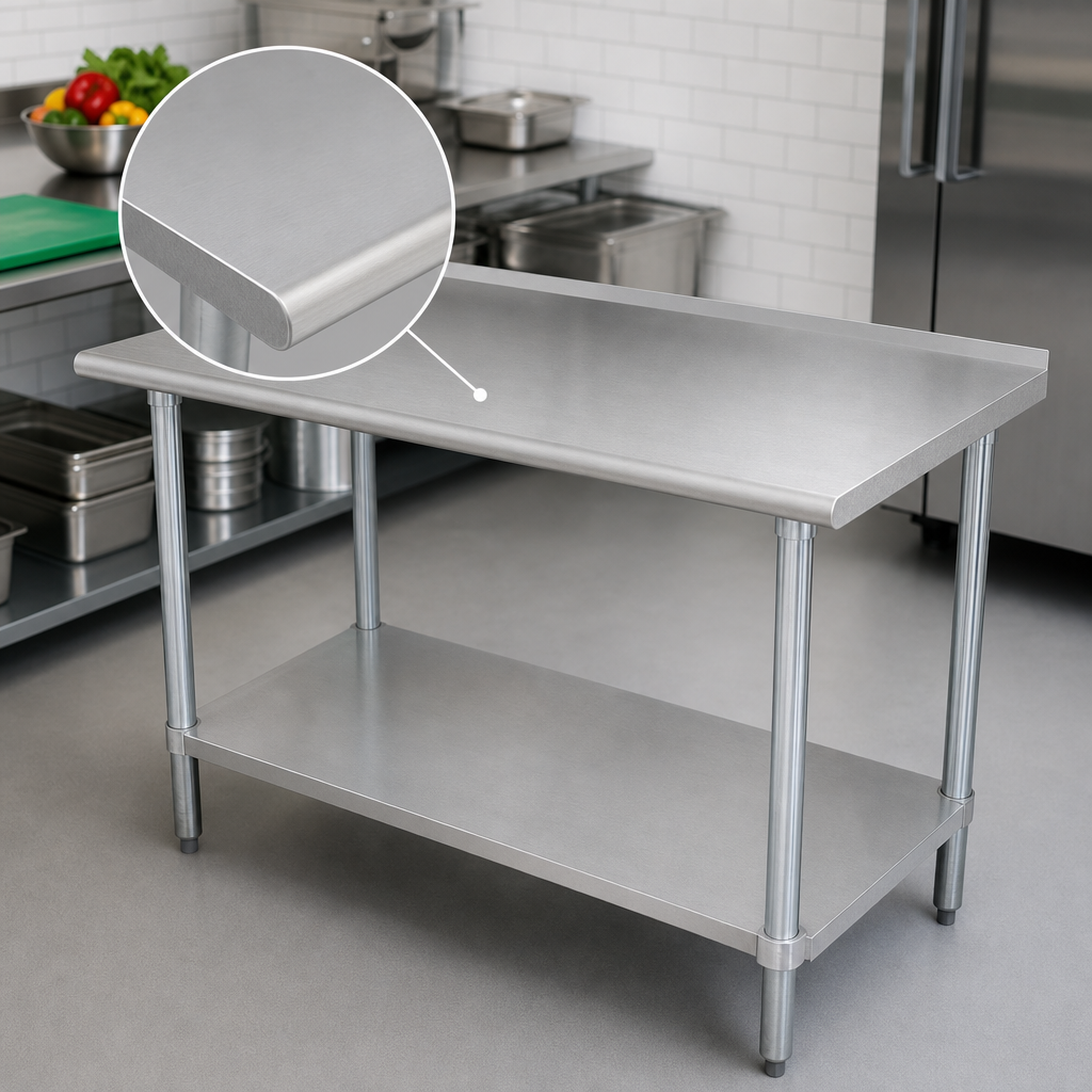 16-Gauge 430 Stainless Steel Top