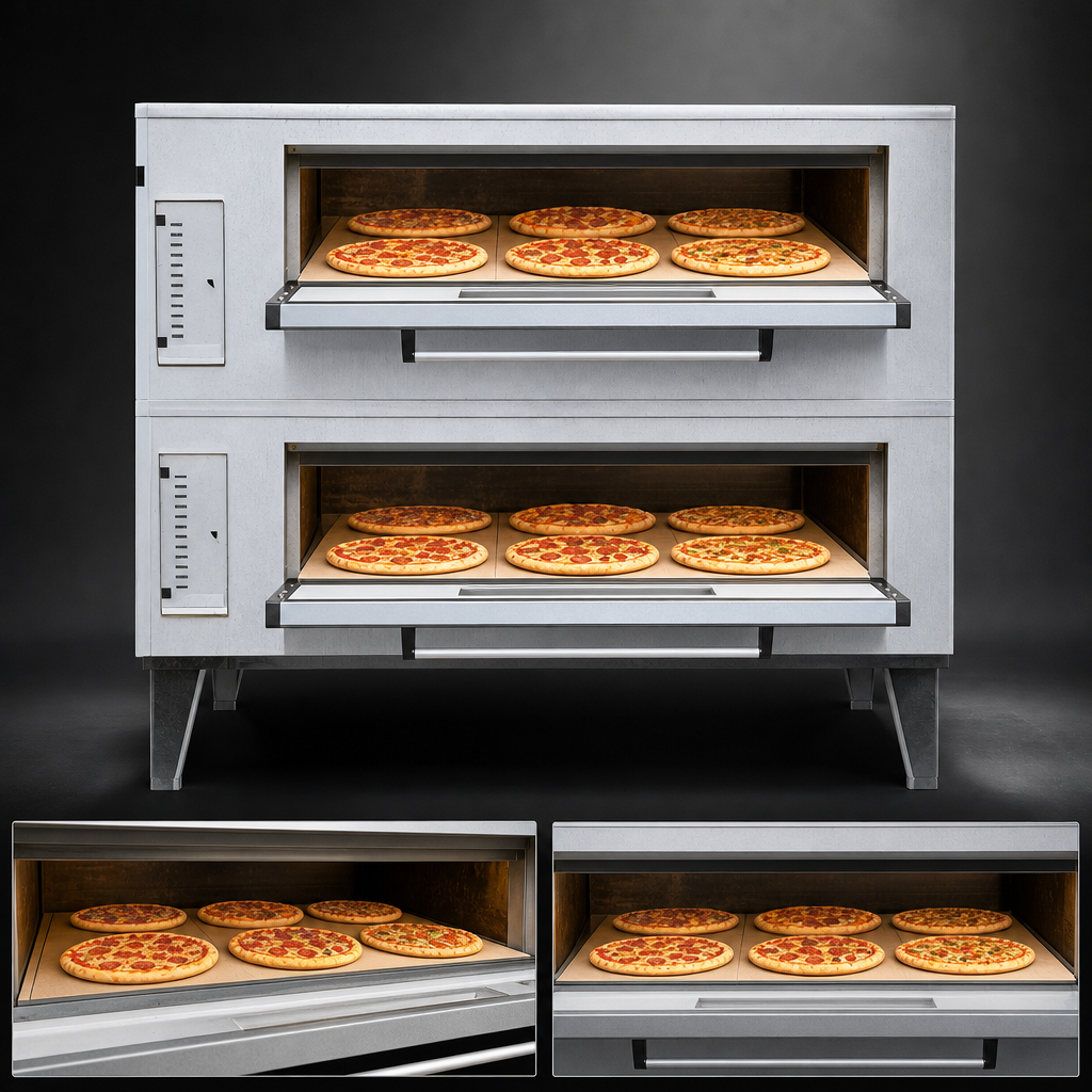 Six-Pizza Capacity Per Deck