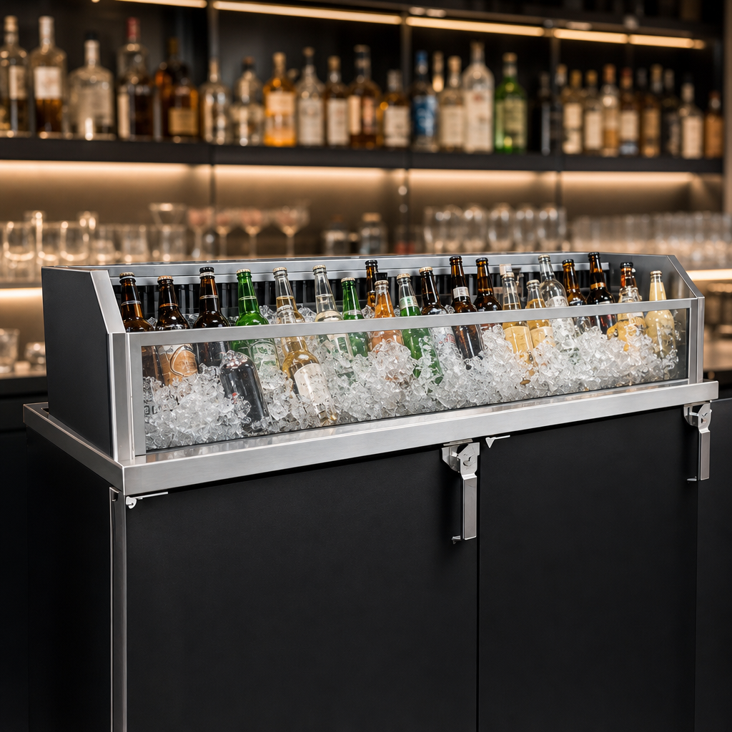 Bottled Beverage Display