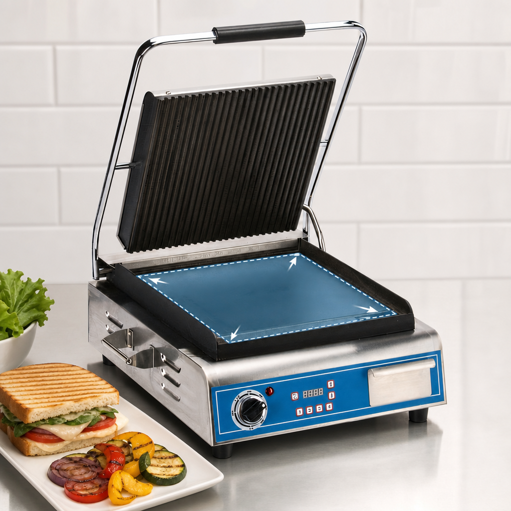 14-Inch Square Cooking Surface