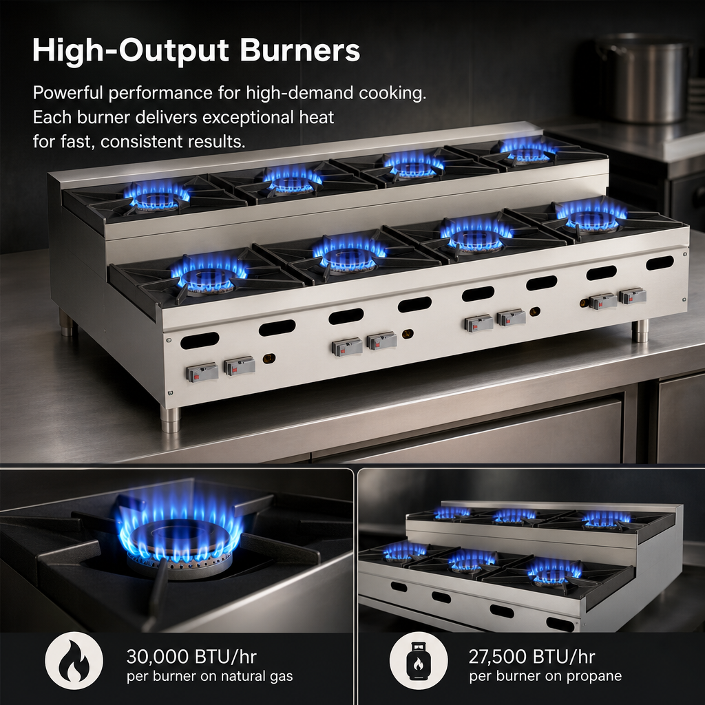 High-Output Burners