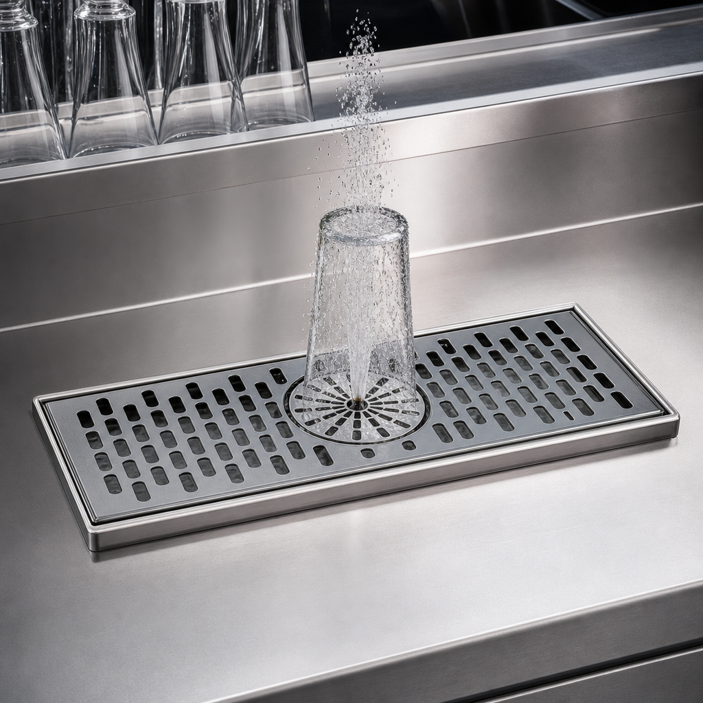 Built-In Center Rinser